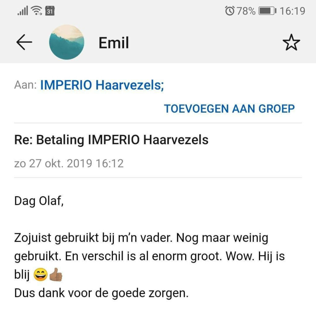 Testimonial Email Mobiel 1