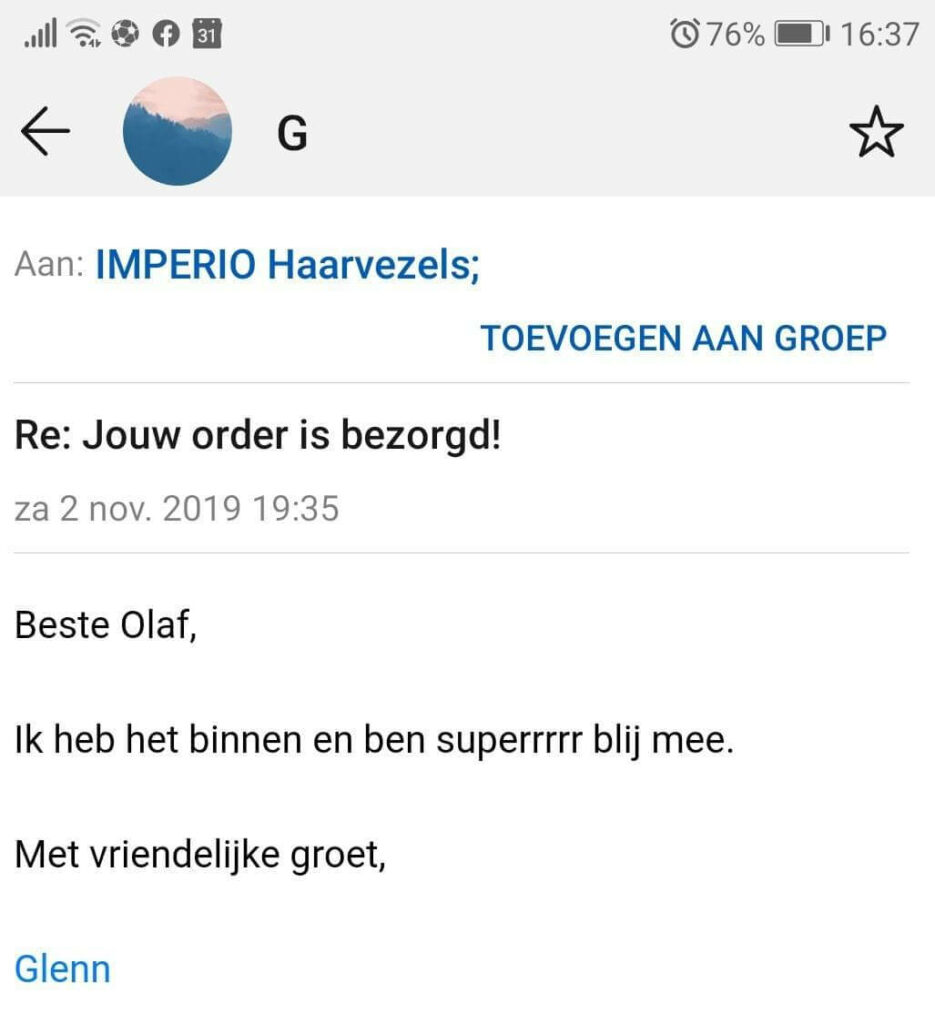 Testimonial Email Mobiel 4