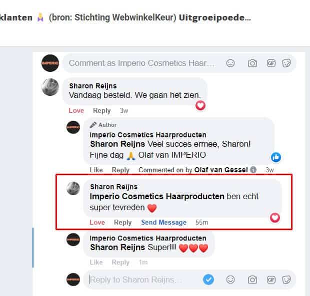 Uitgroeipoeder Sharon